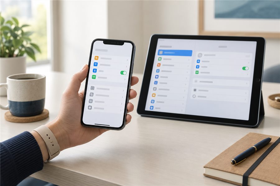 iPhone网络权限场景配图